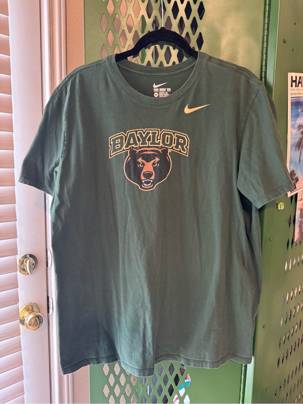 Nike Dark Green Baylor University Tee